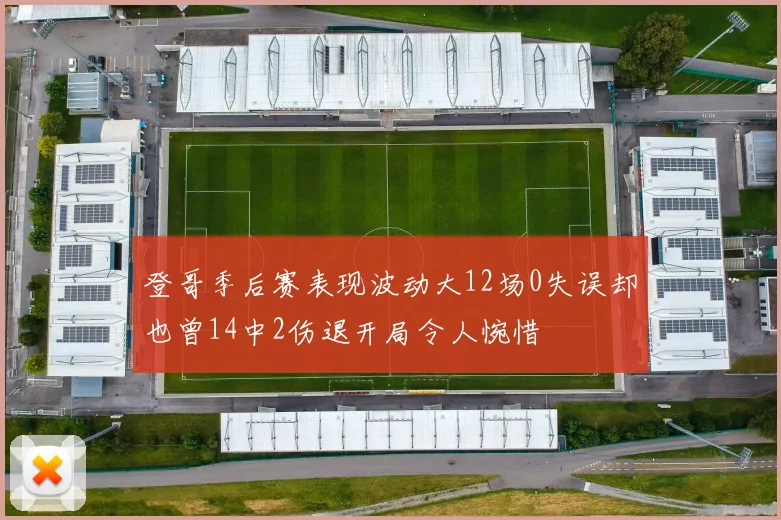 登哥季后赛表现波动大12场0失误却也曾14中2伤退开局令人惋惜